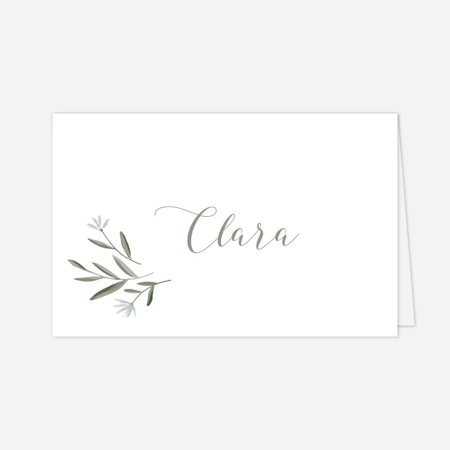 Marque-place mariage Douceur