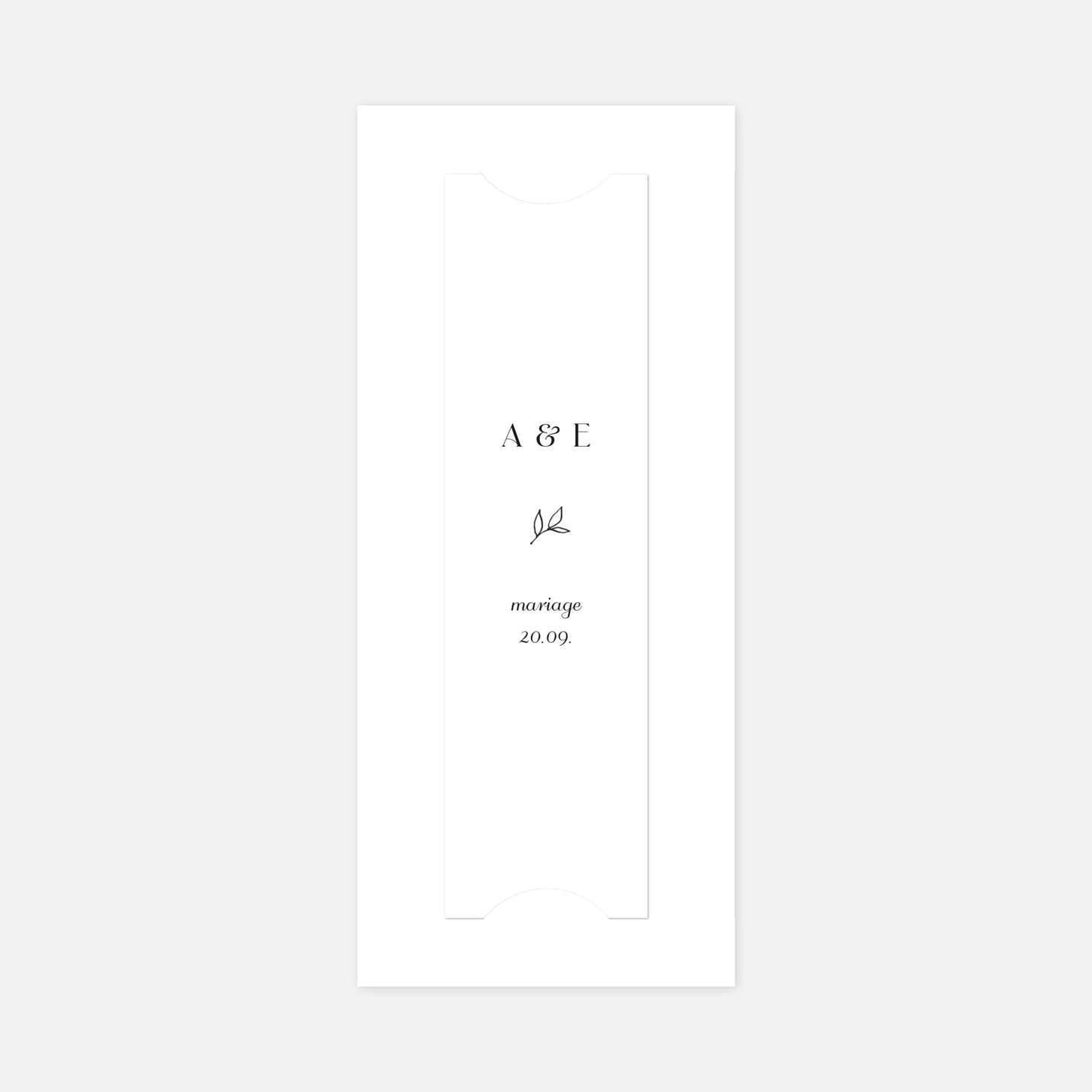 Faire-part mariage Dryade