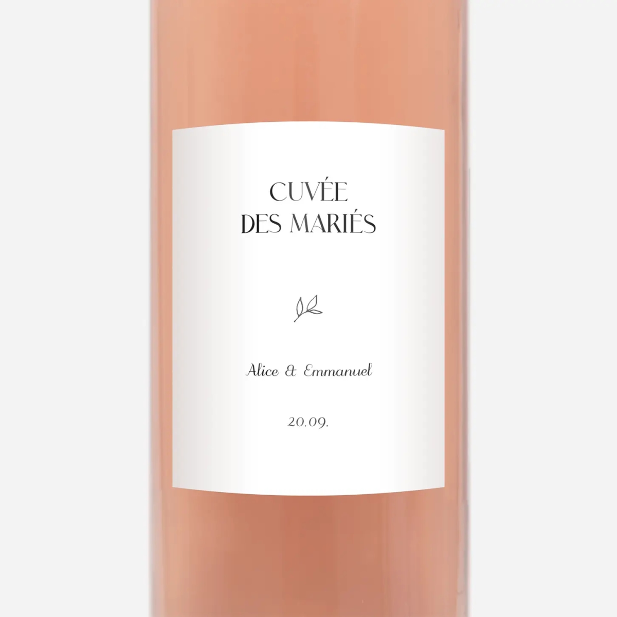 Étiquette bouteille Dryade