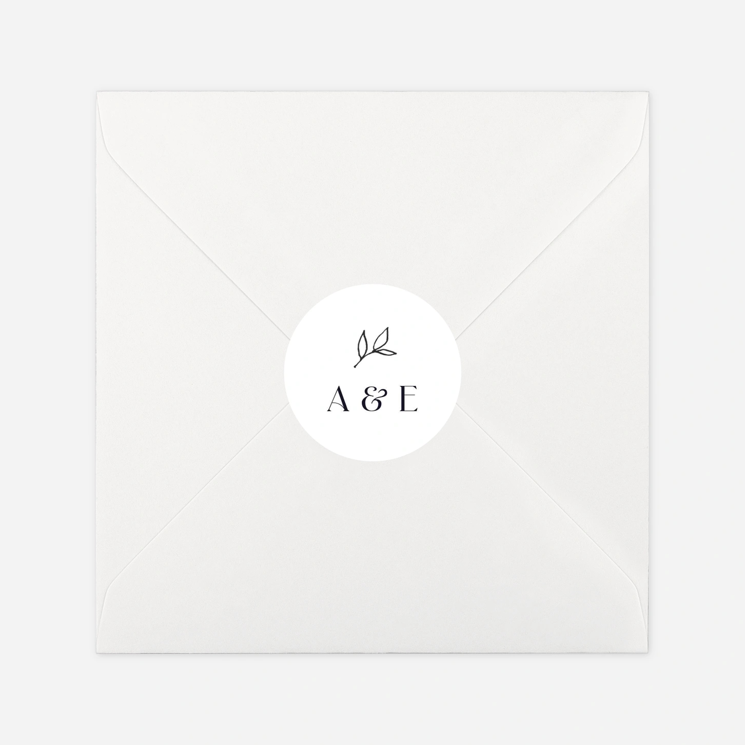 Étiquette cadeau mariage Dryade