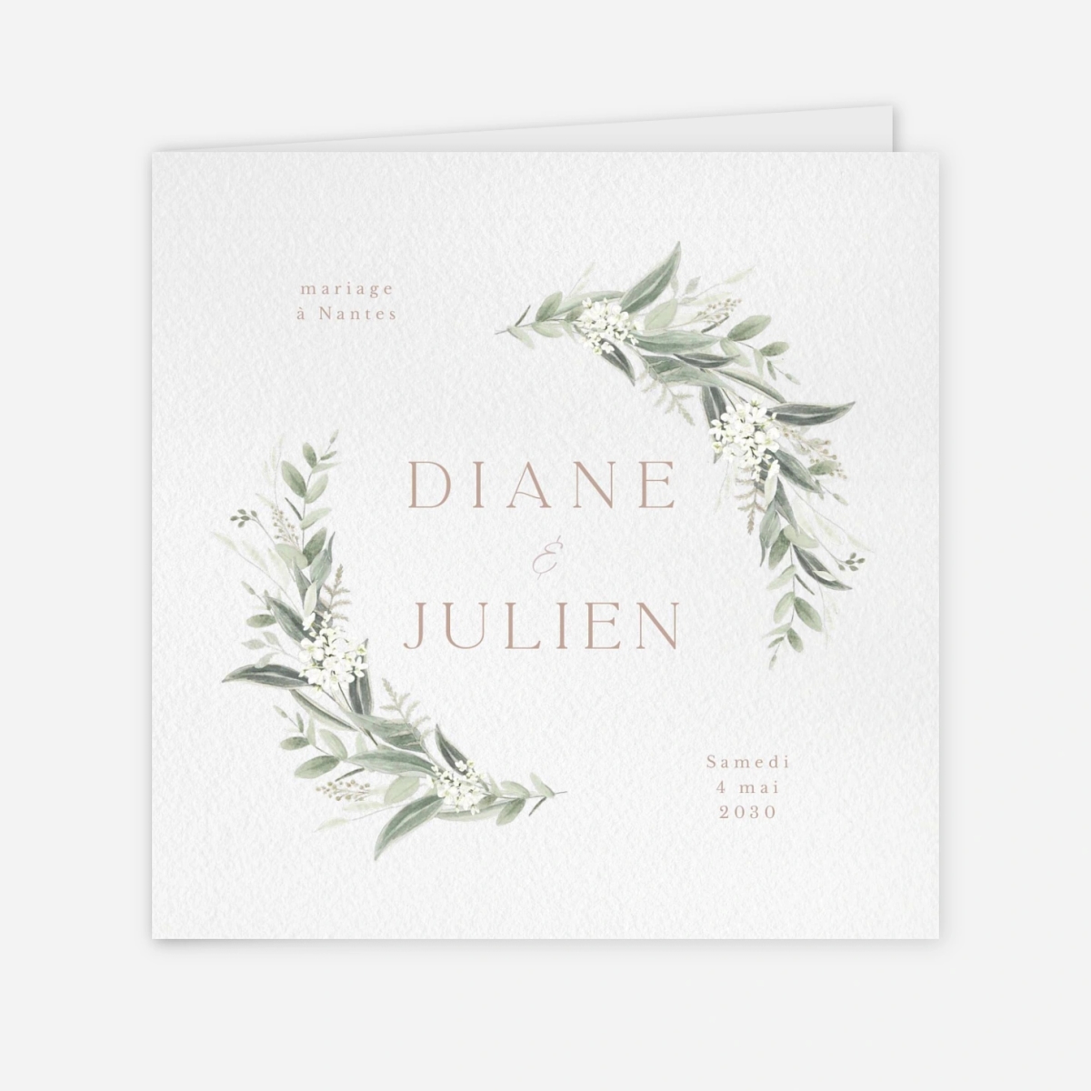 Faire-part mariage Éclat Naturel