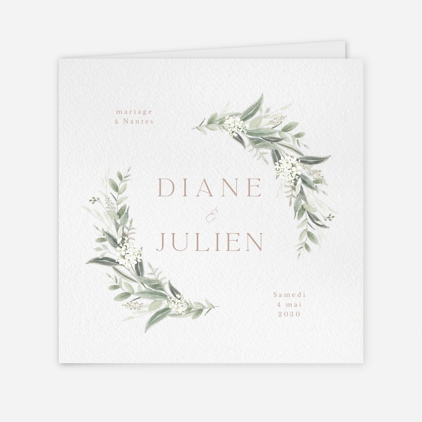 Faire-part mariage Éclat Naturel