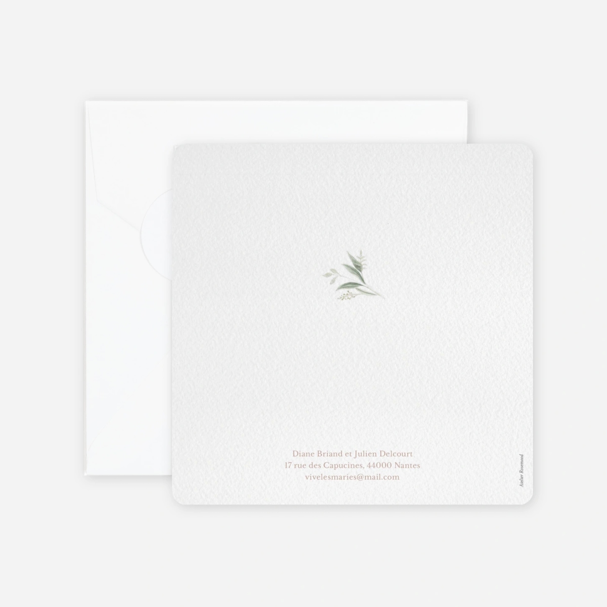 Faire-part mariage Éclat Naturel