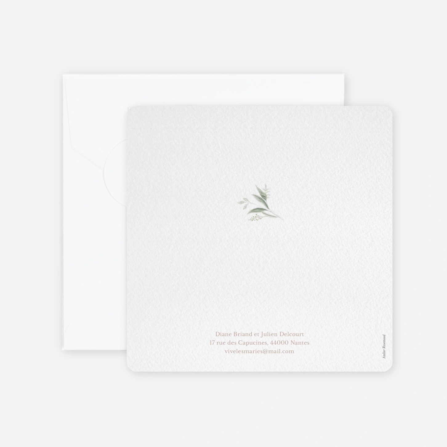 Faire-part mariage Éclat Naturel