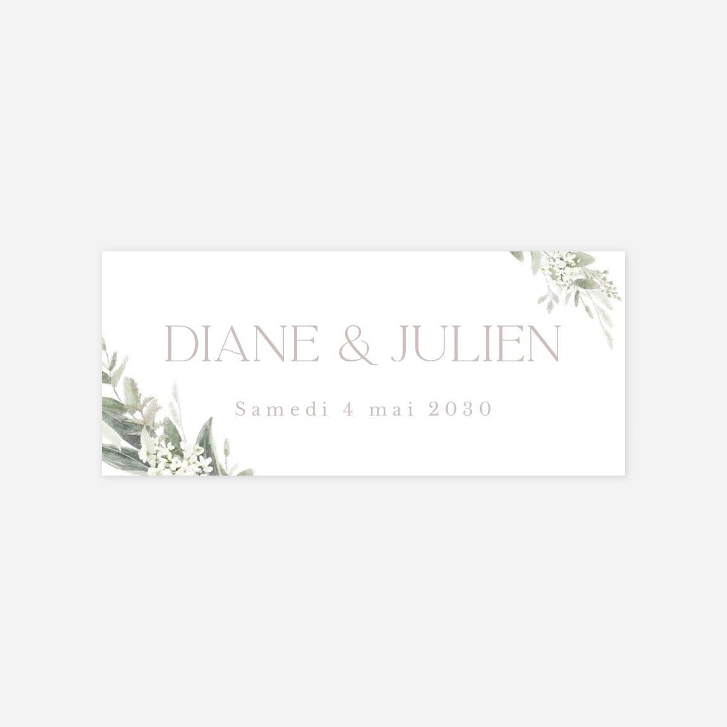 Stickers mariage Éclat Naturel