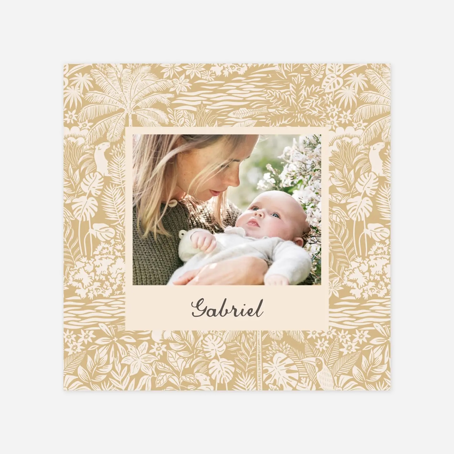 Faire-part naissance Eden