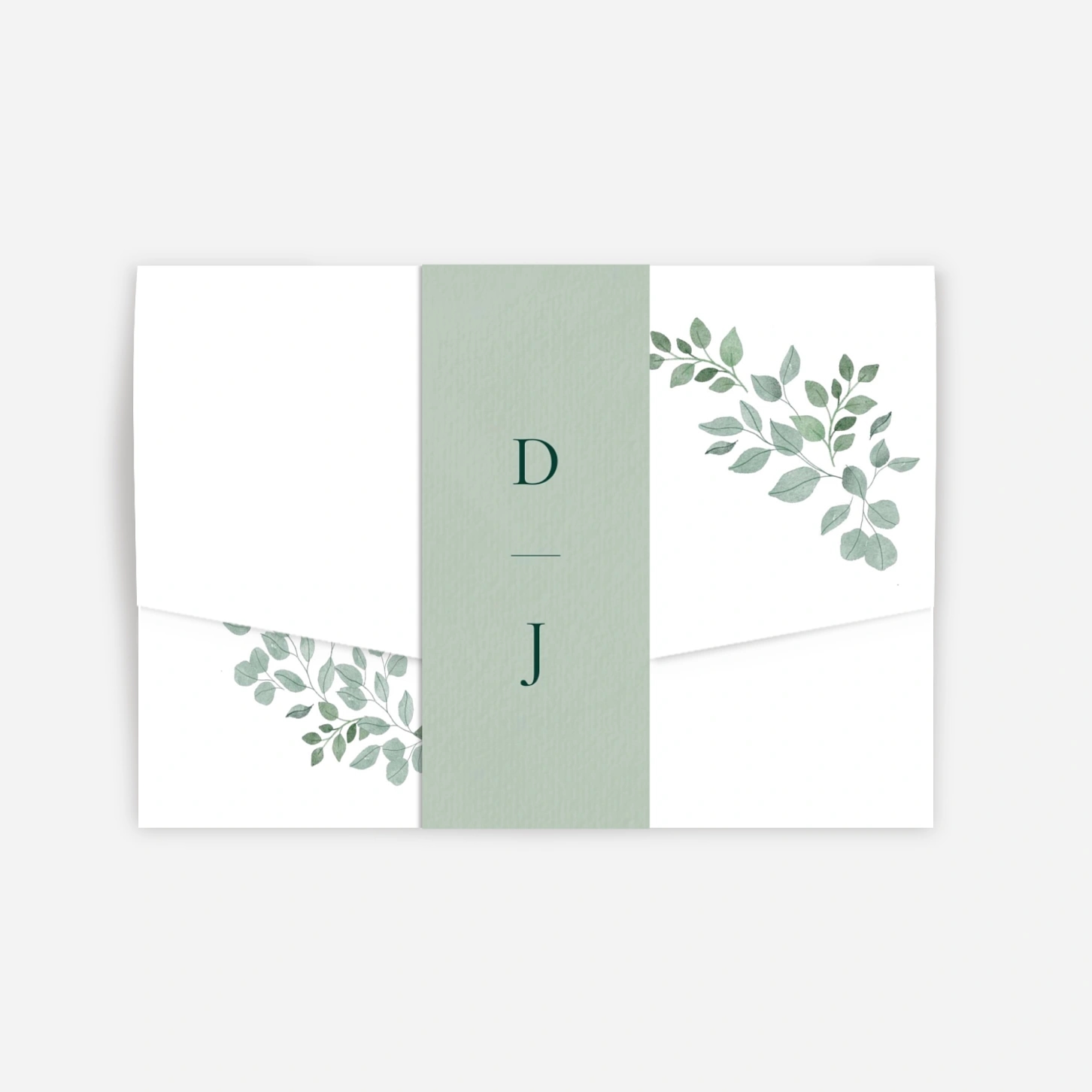 Faire-part mariage Jardin végétal