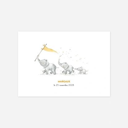 Éléphants en famille