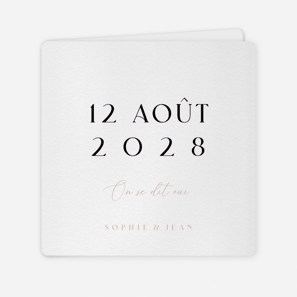 Faire-part mariage Enfin Nous