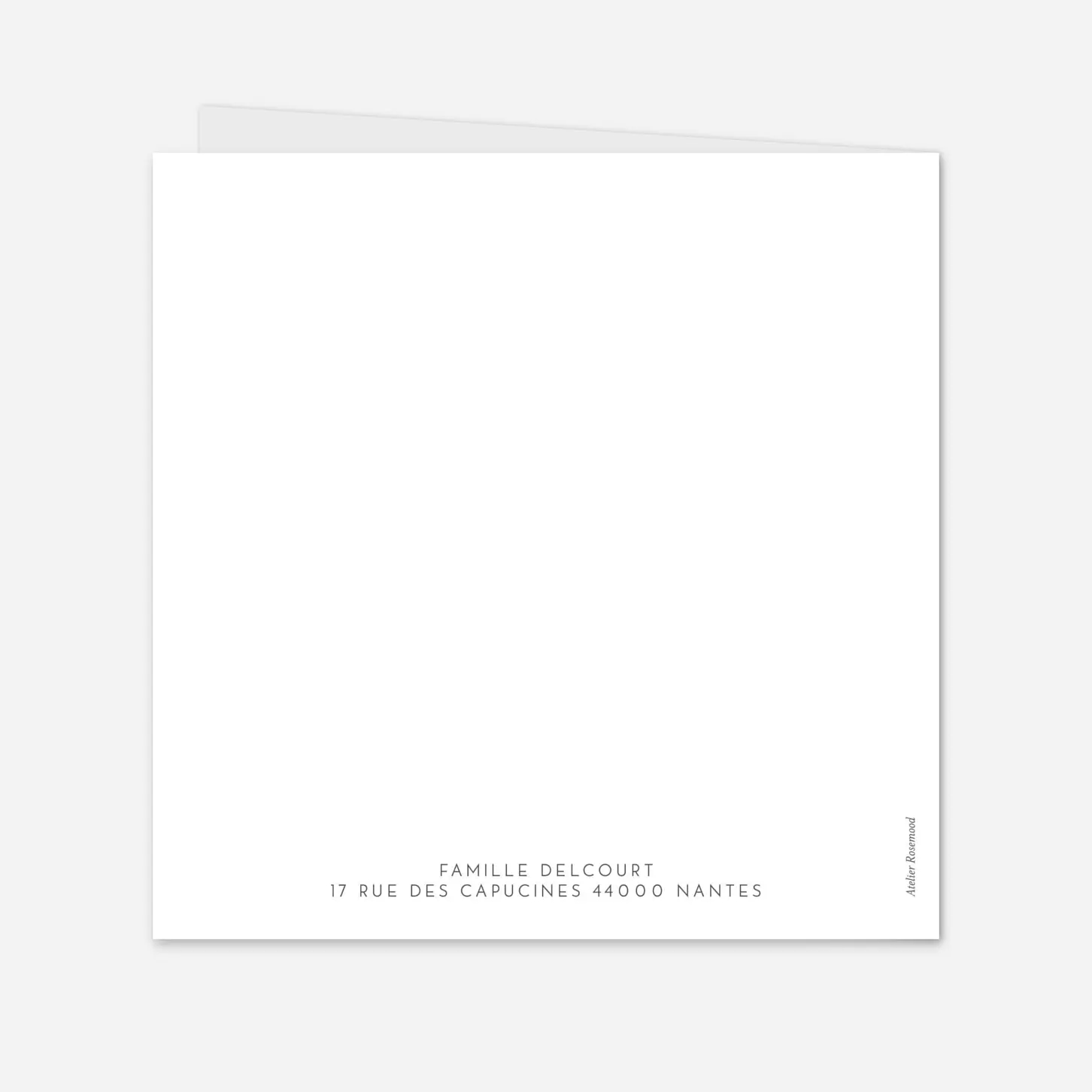 Faire-part naissance Élégant cœur