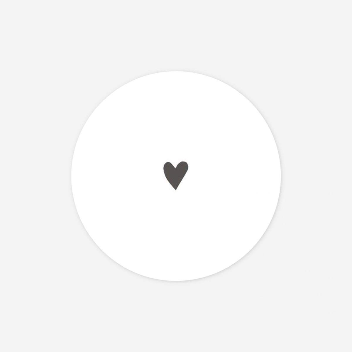 Stickers naissance Élégant cœur