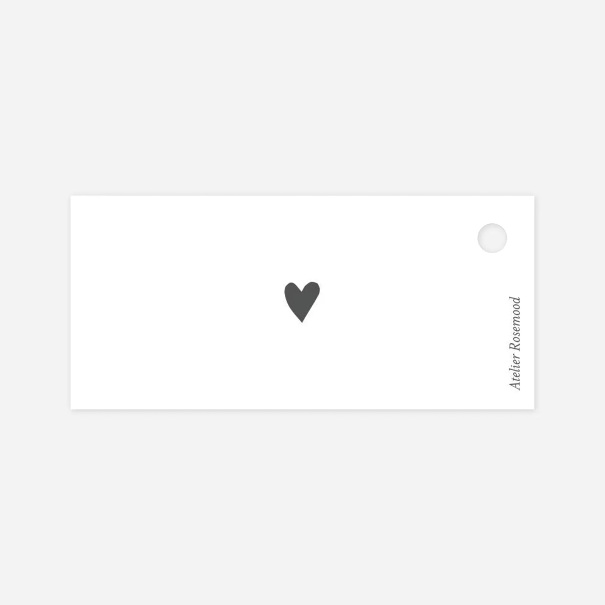 Etiquette perforée mariage Élégant cœur