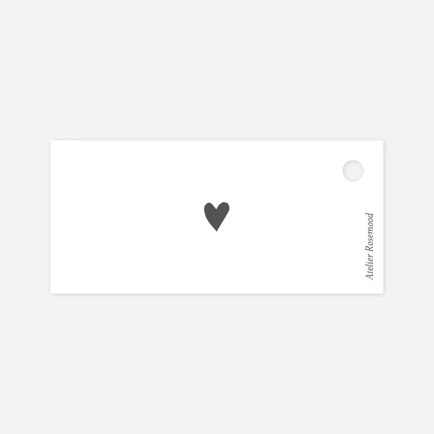 Etiquette perforée mariage Élégant cœur