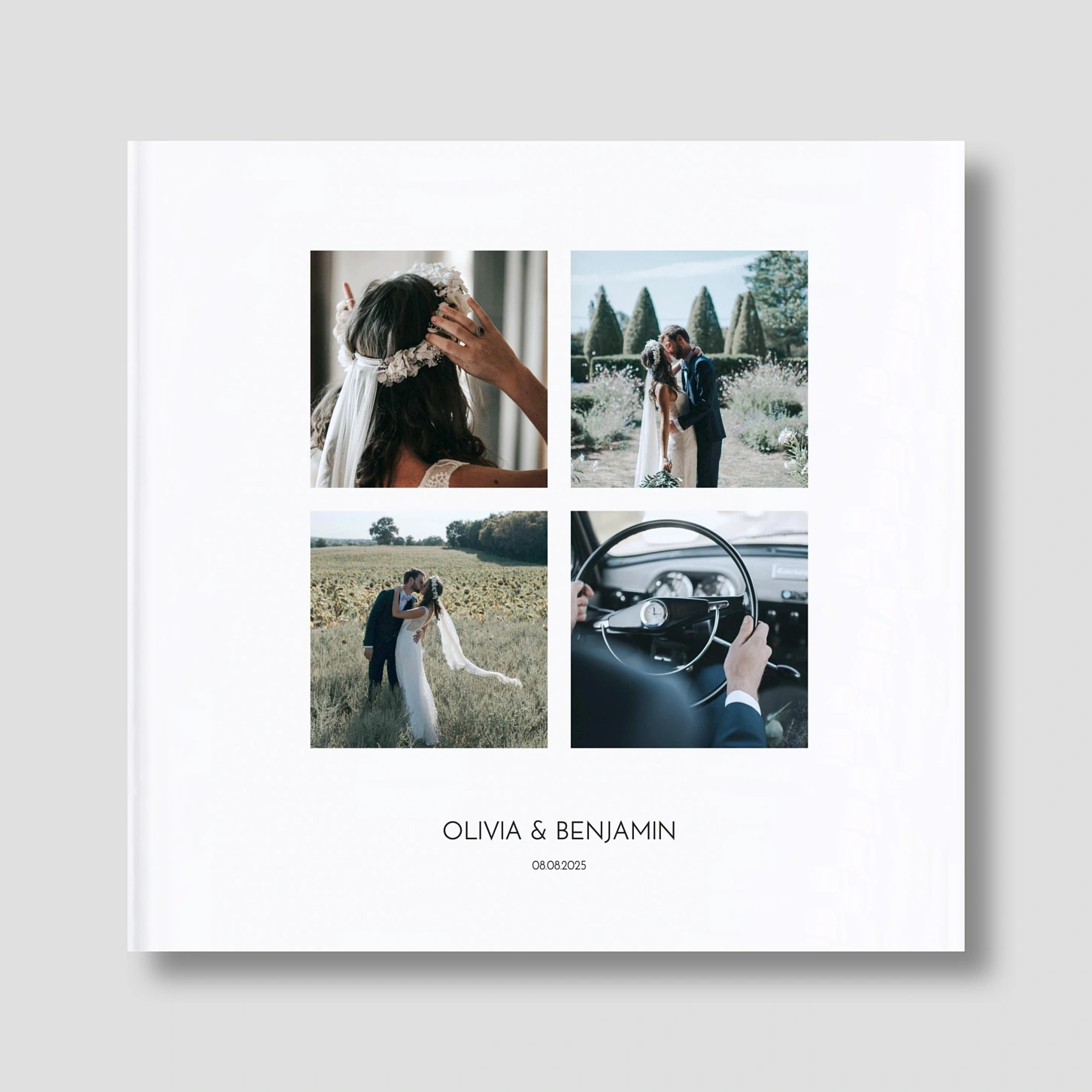 Album photo rigide Élégant