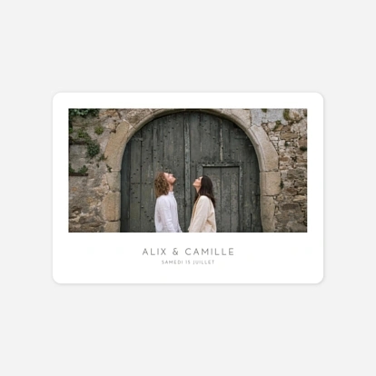 Élégant photo portrait