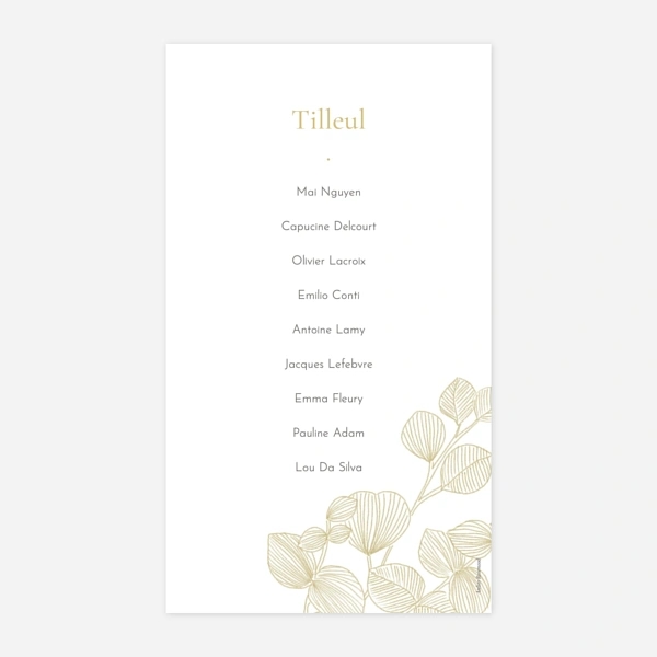 Envolée d'eucalyptus