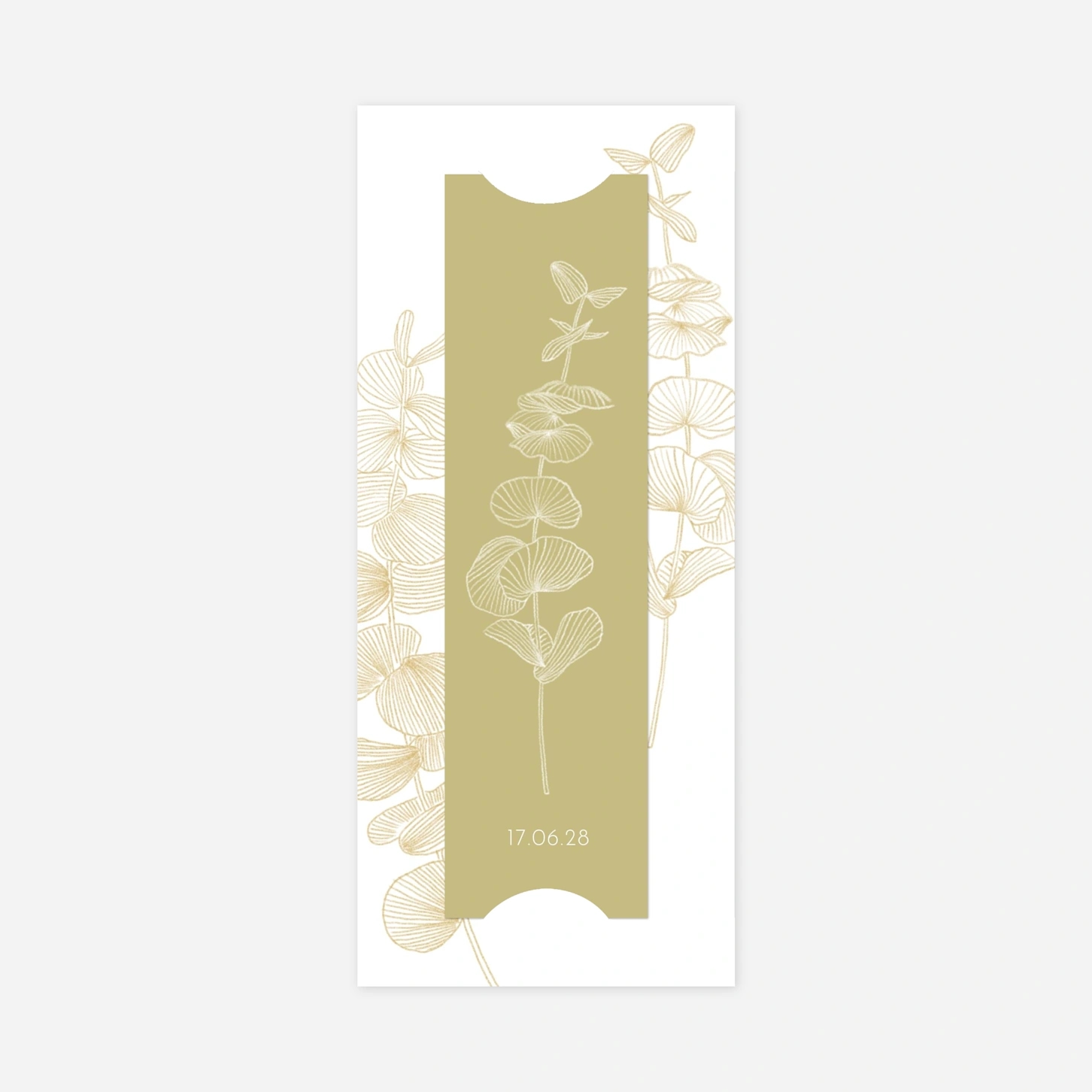 Save the date Envolée d'eucalyptus