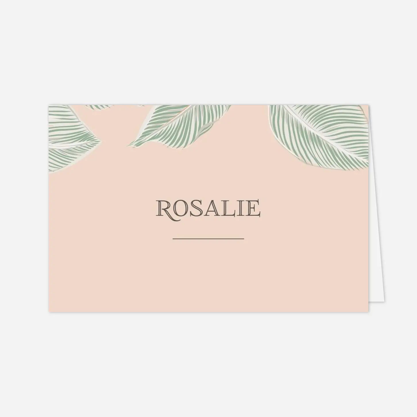 Marque-place mariage Équateur