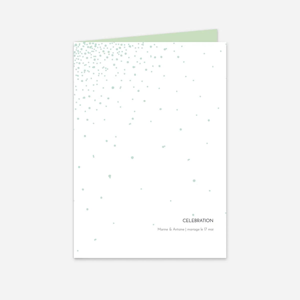 Livret de messe mariage Étincelles