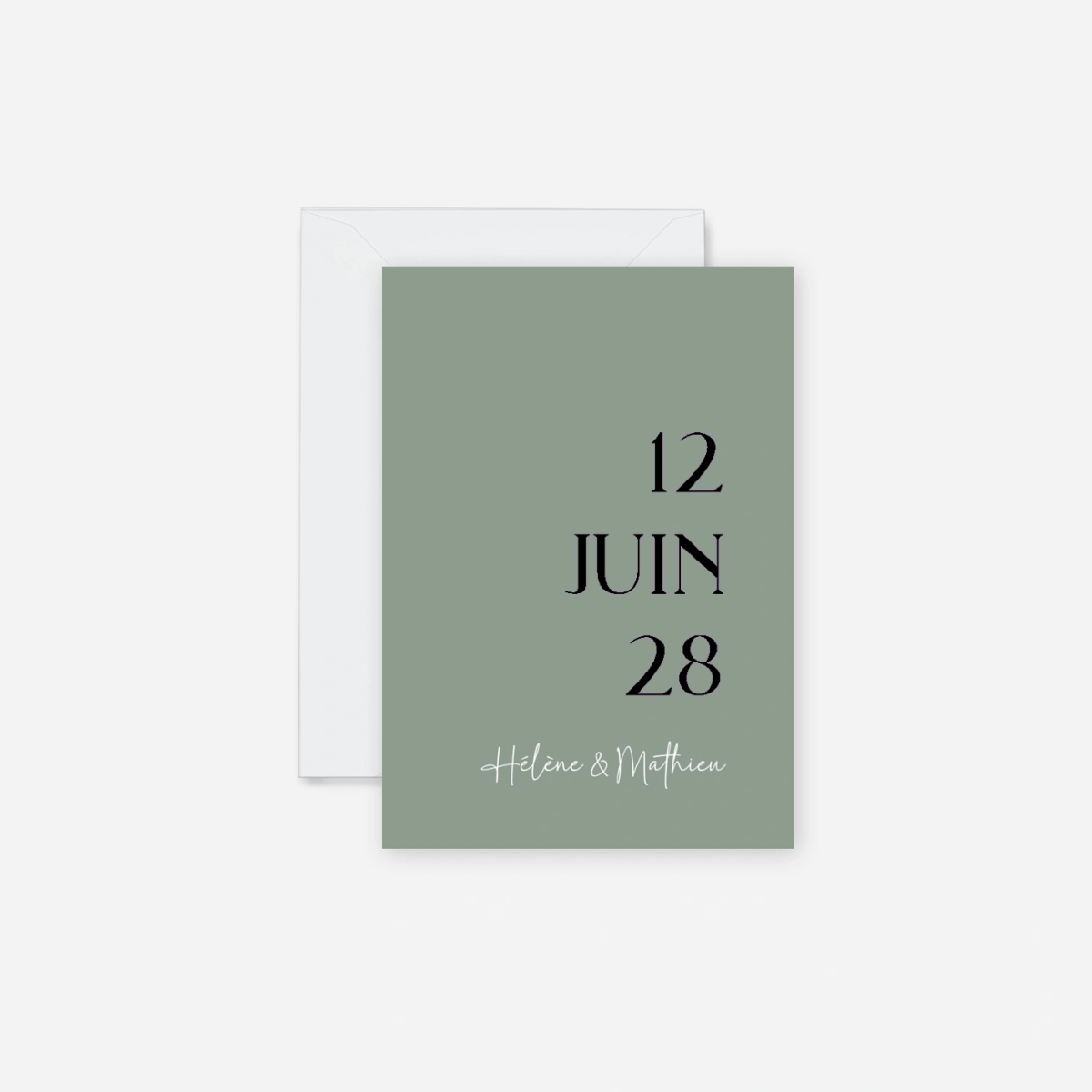 Faire-part mariage En toute simplicité