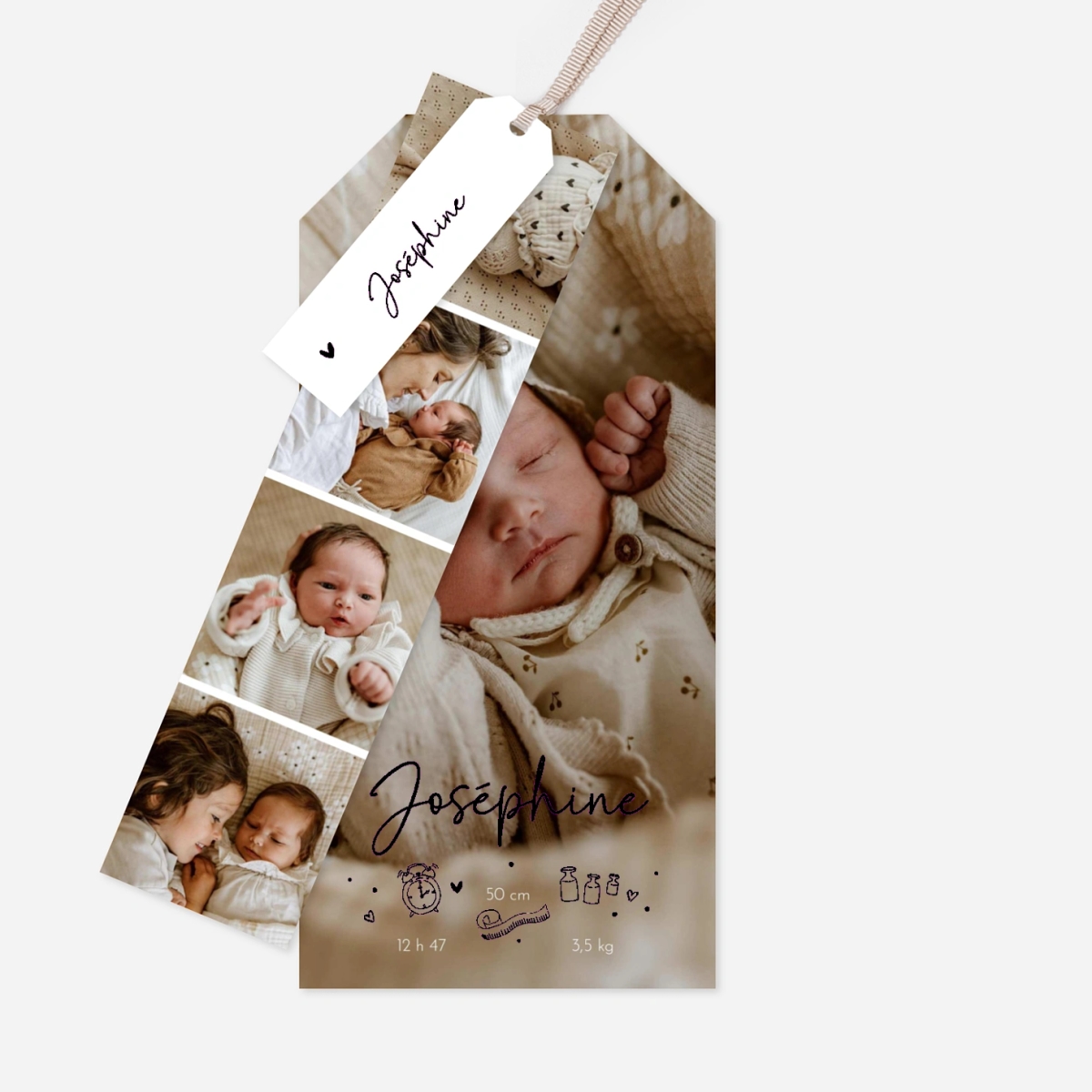 Faire-part naissance Et voilà