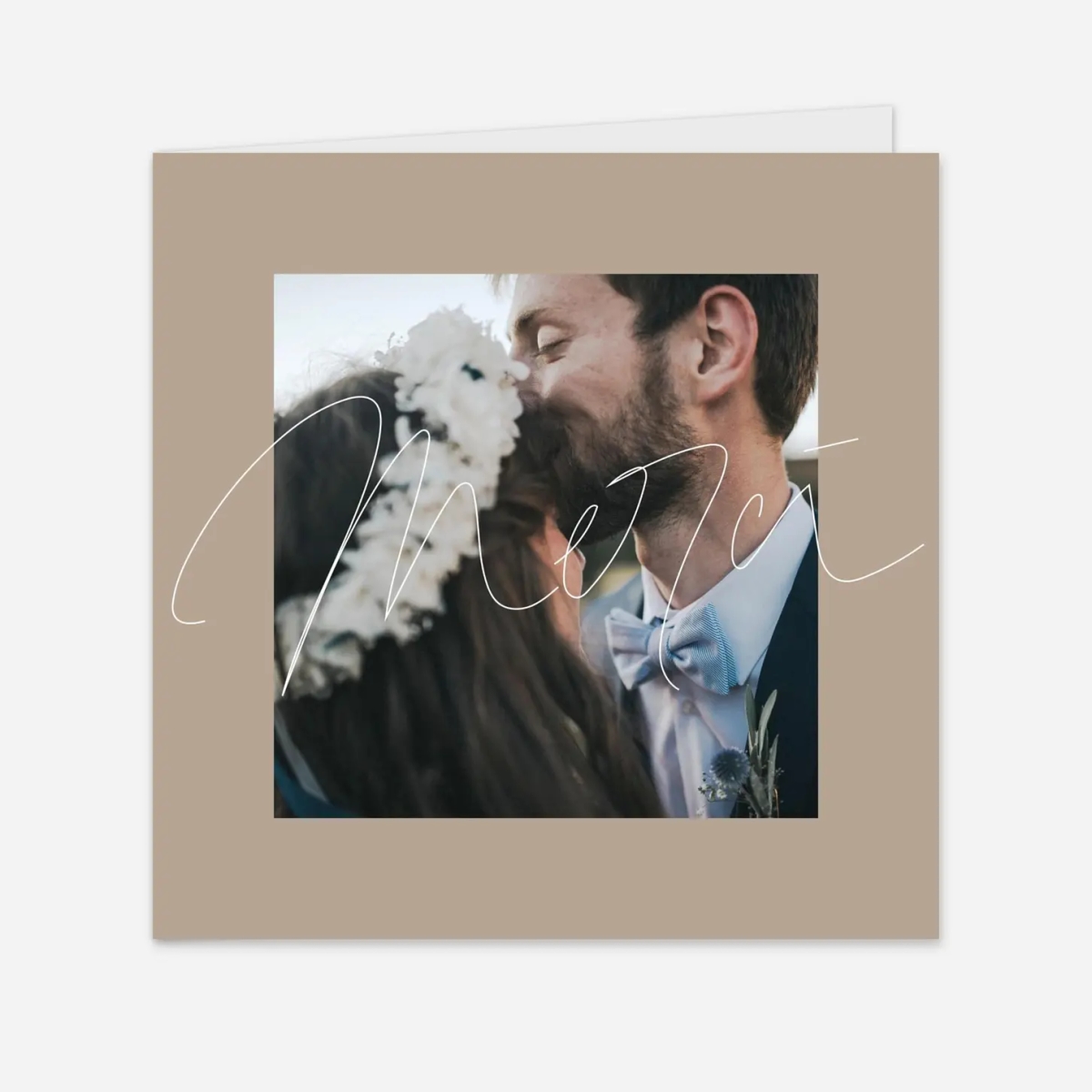 Carte de remerciements Le Fil