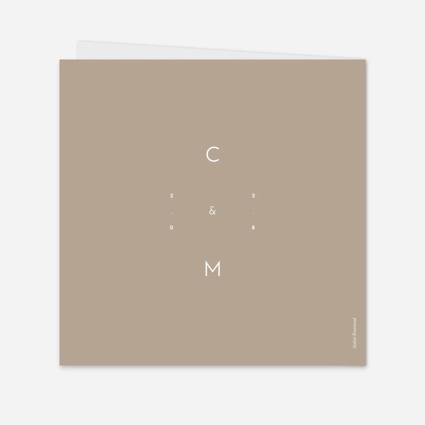 Carte de remerciements Le Fil