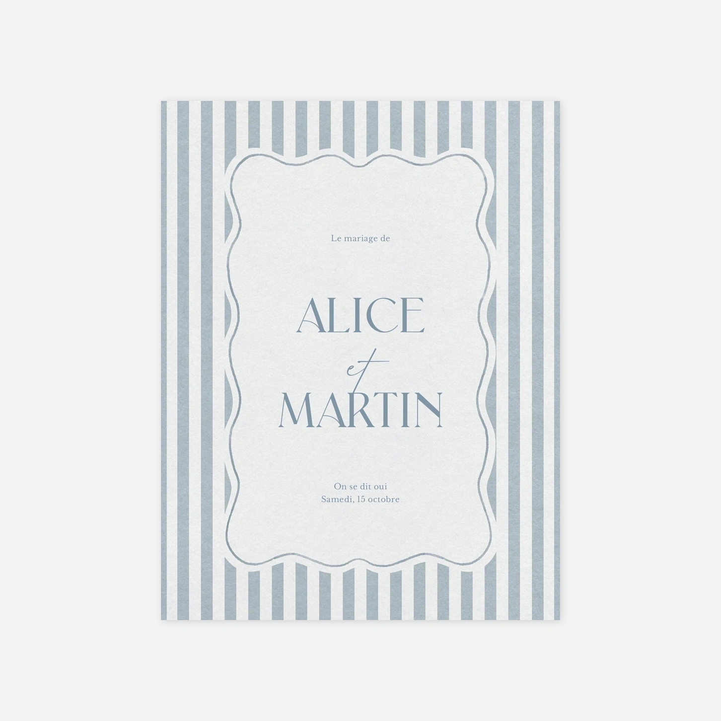 Faire-part mariage Fleur de coton