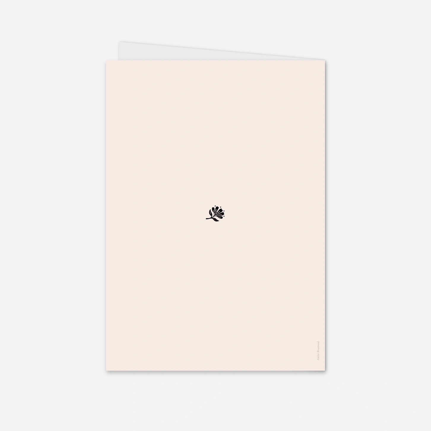 Livret de messe mariage Fleur minimale