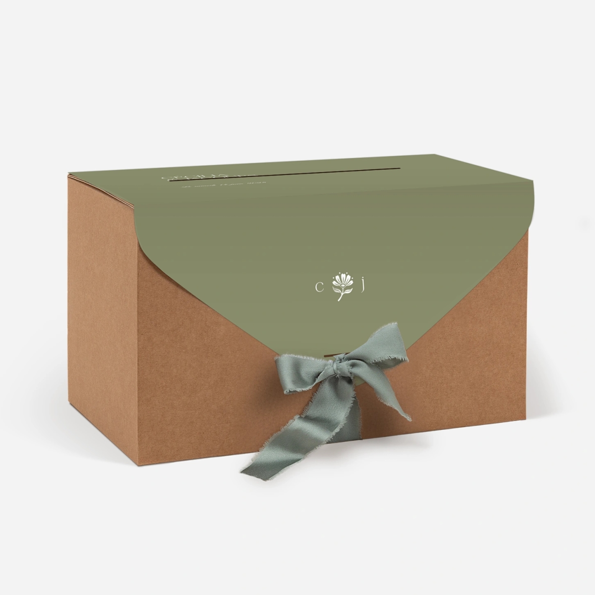 Urne Mariage Fleur minimale