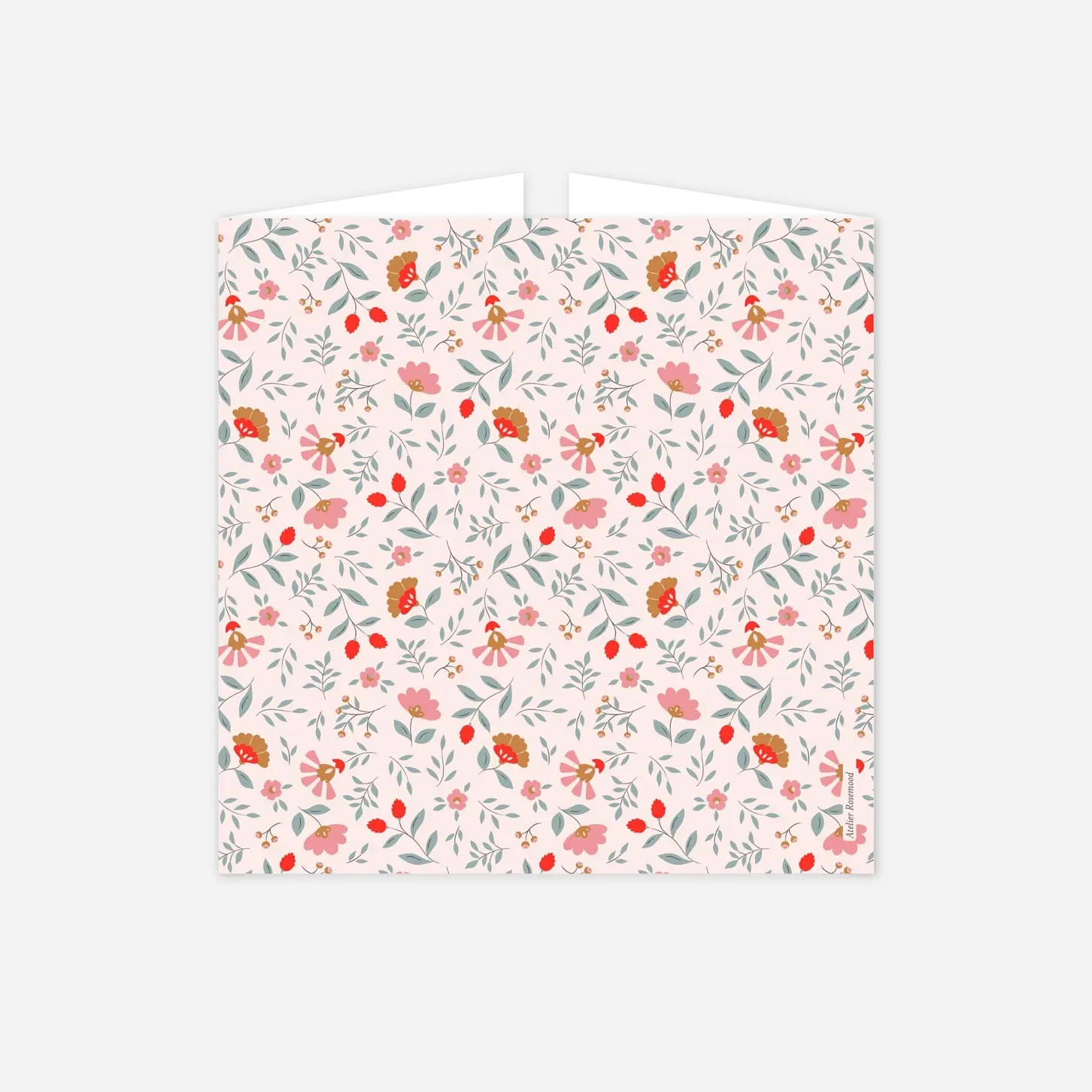 Faire-part baptême Flora