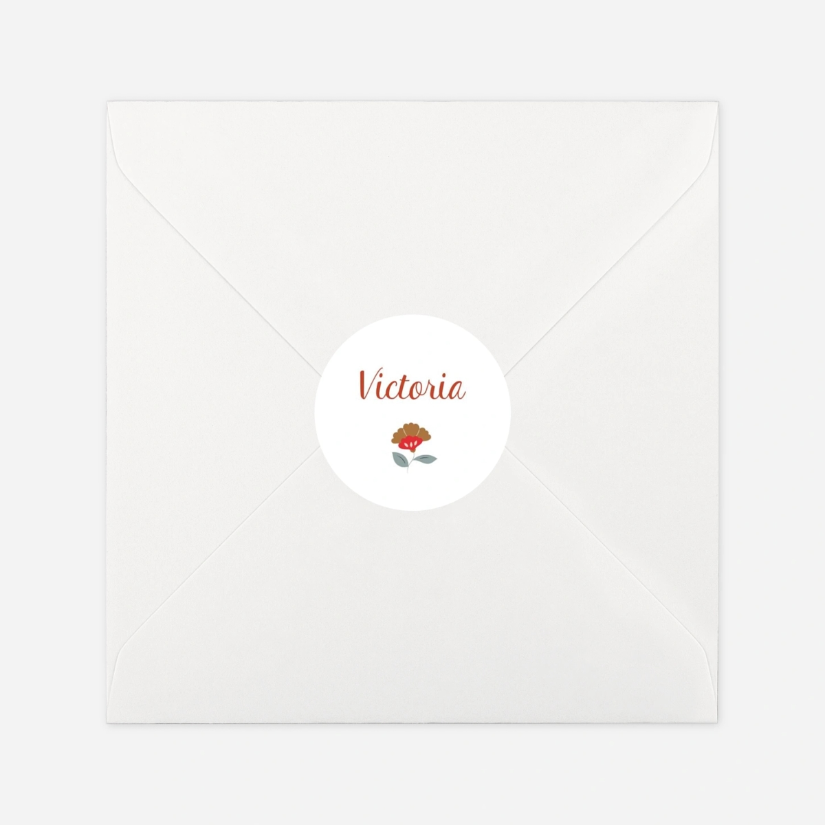 Stickers naissance Flora