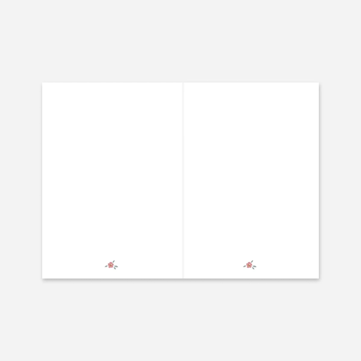 Livret de messe baptême Flora