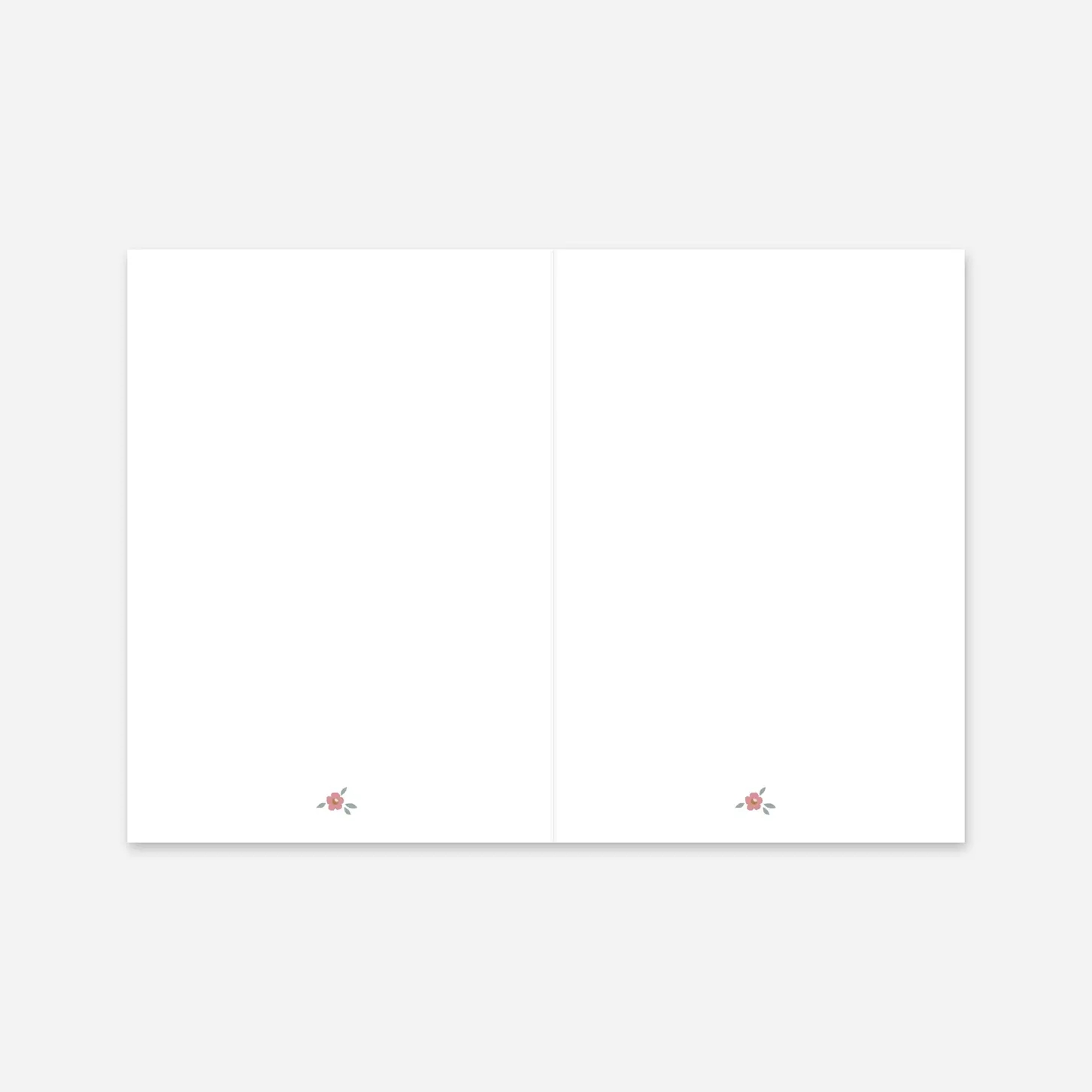 Livret de messe baptême Flora