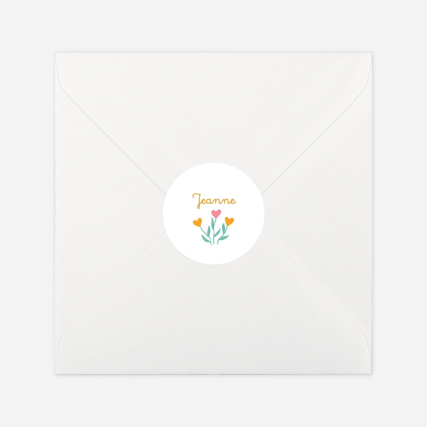 Stickers naissance Fleurs