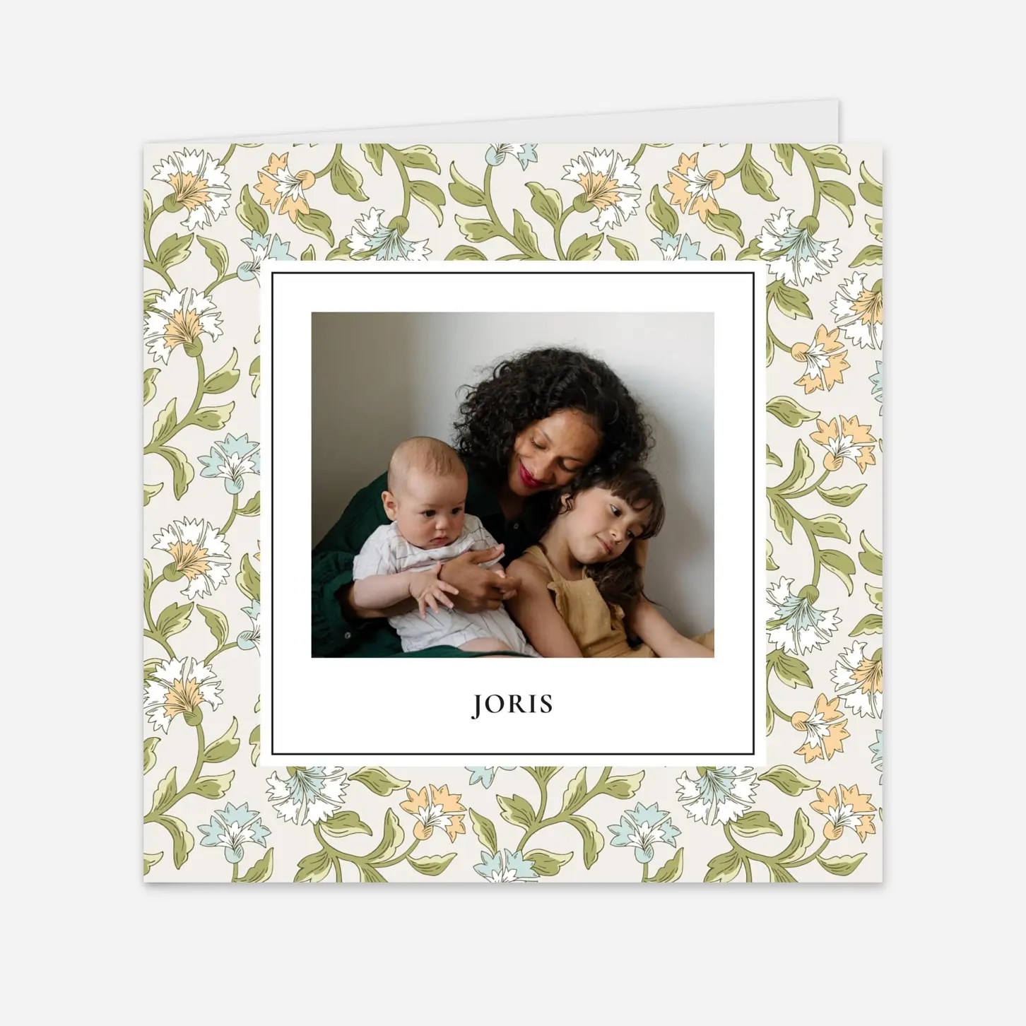 Faire-part naissance Floraison