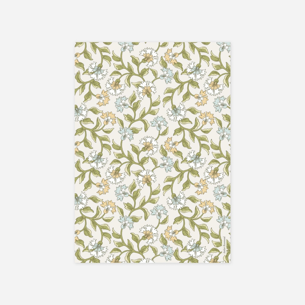 Faire-part naissance Floraison