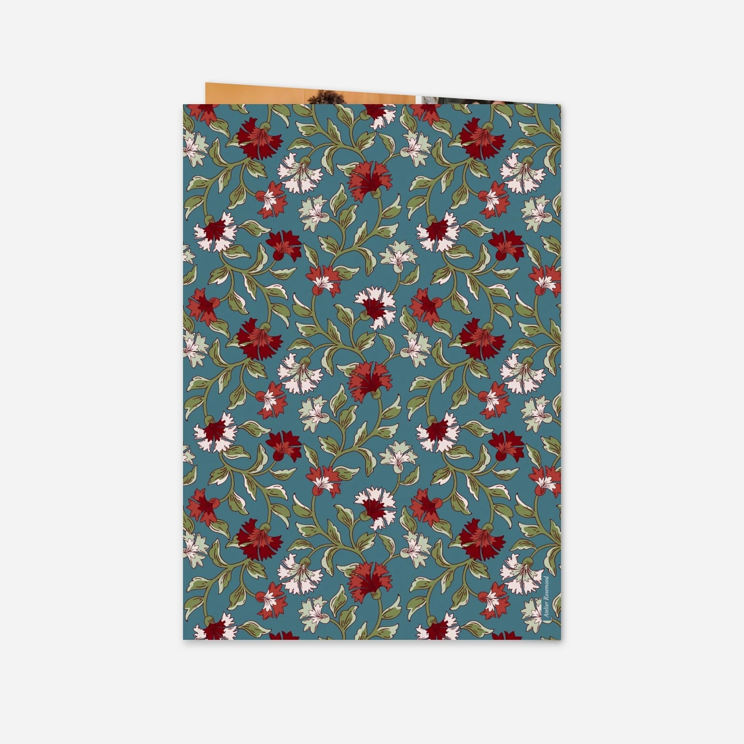 Carte de voeux Floraison