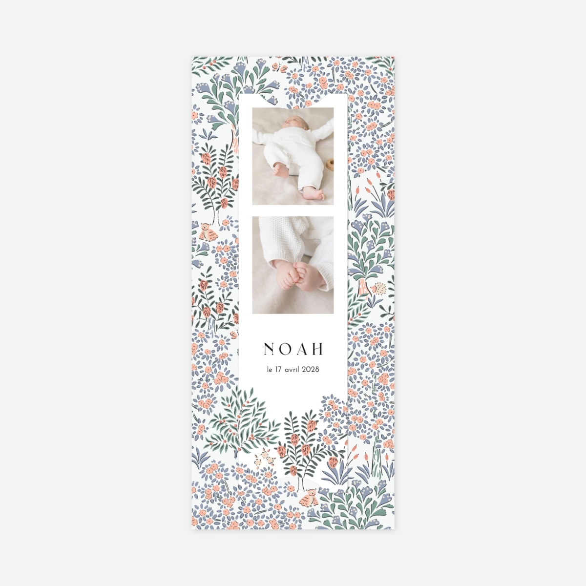 Faire-part naissance Forêt enchantée