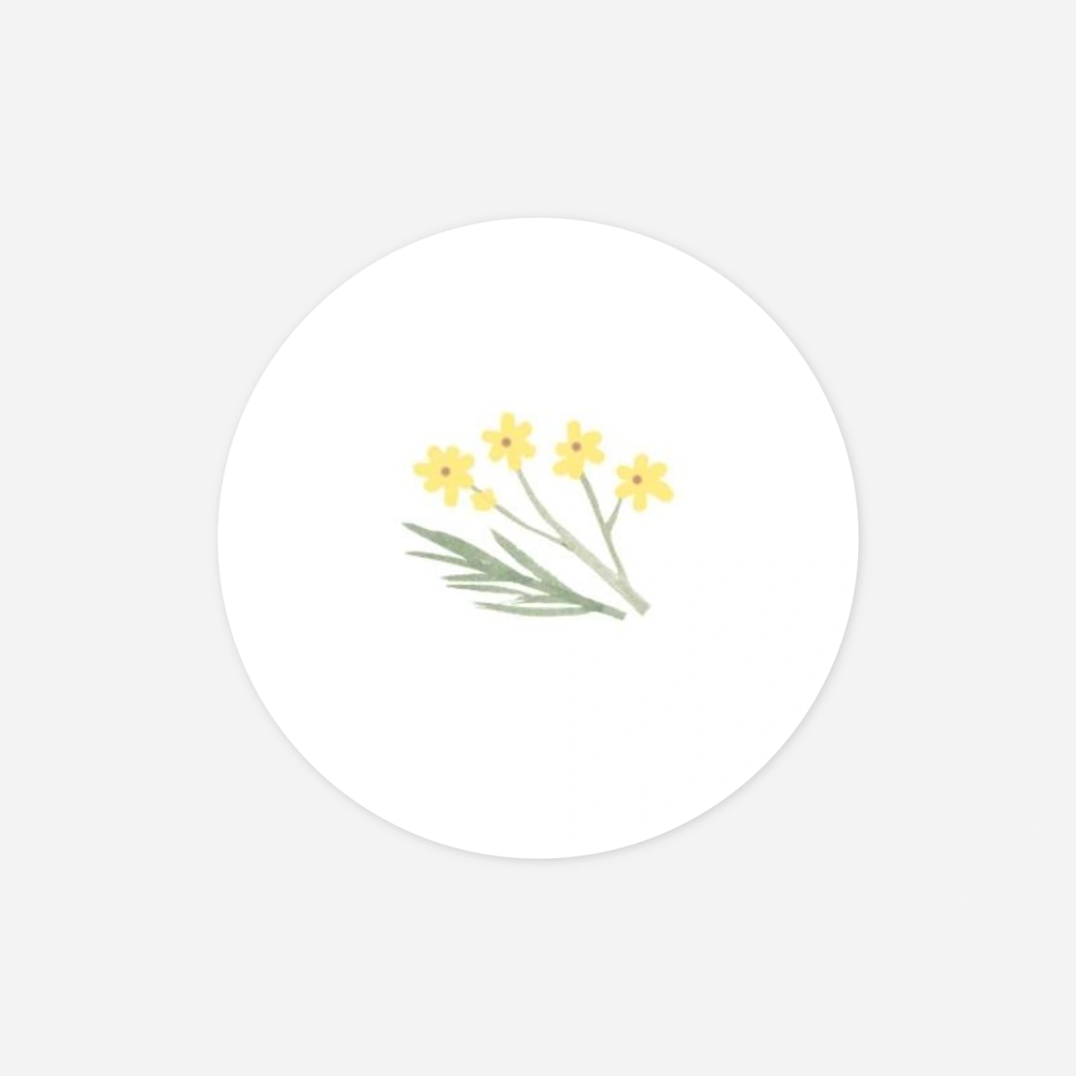 Stickers pour enveloppes baptême Gaieté