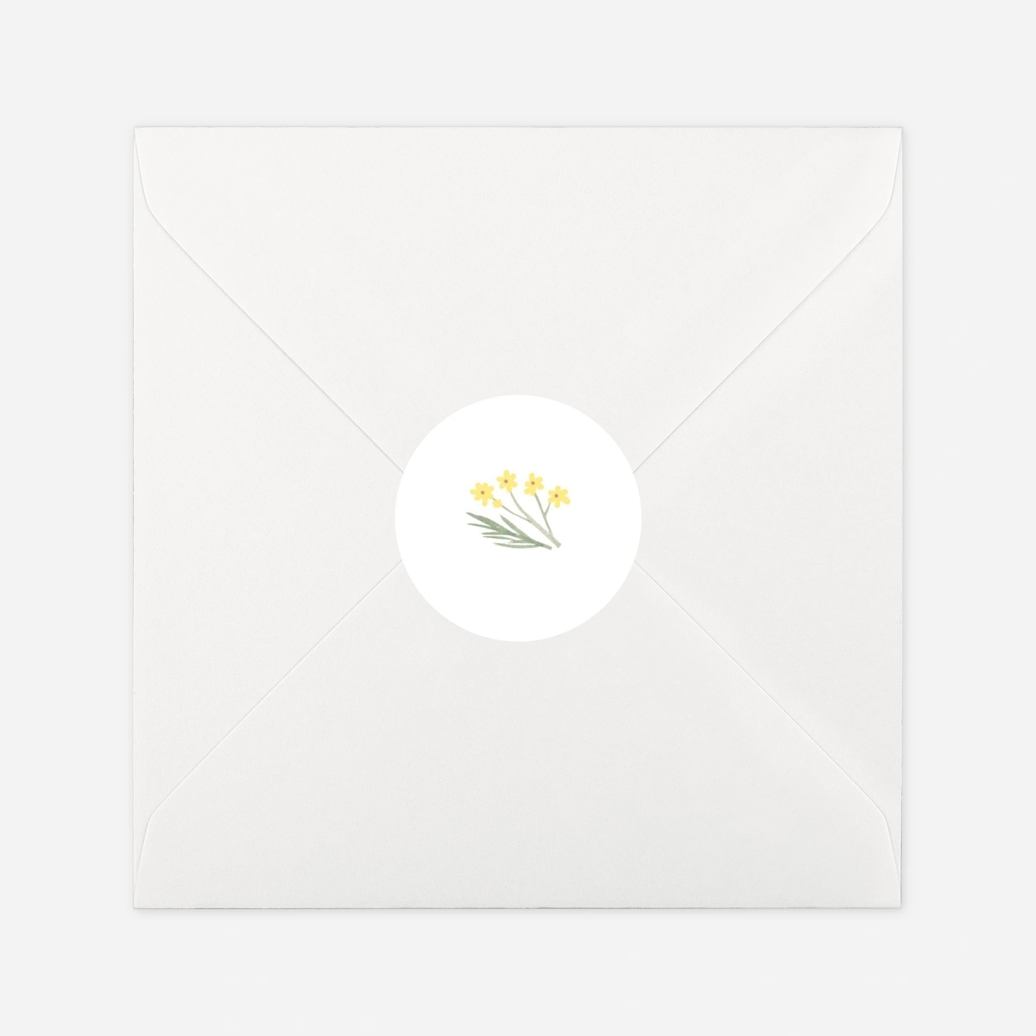 Stickers pour enveloppes baptême Gaieté