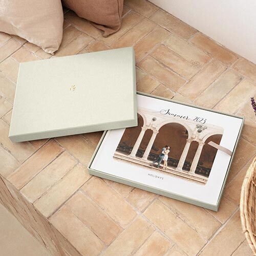 Coffret de présentation paysage