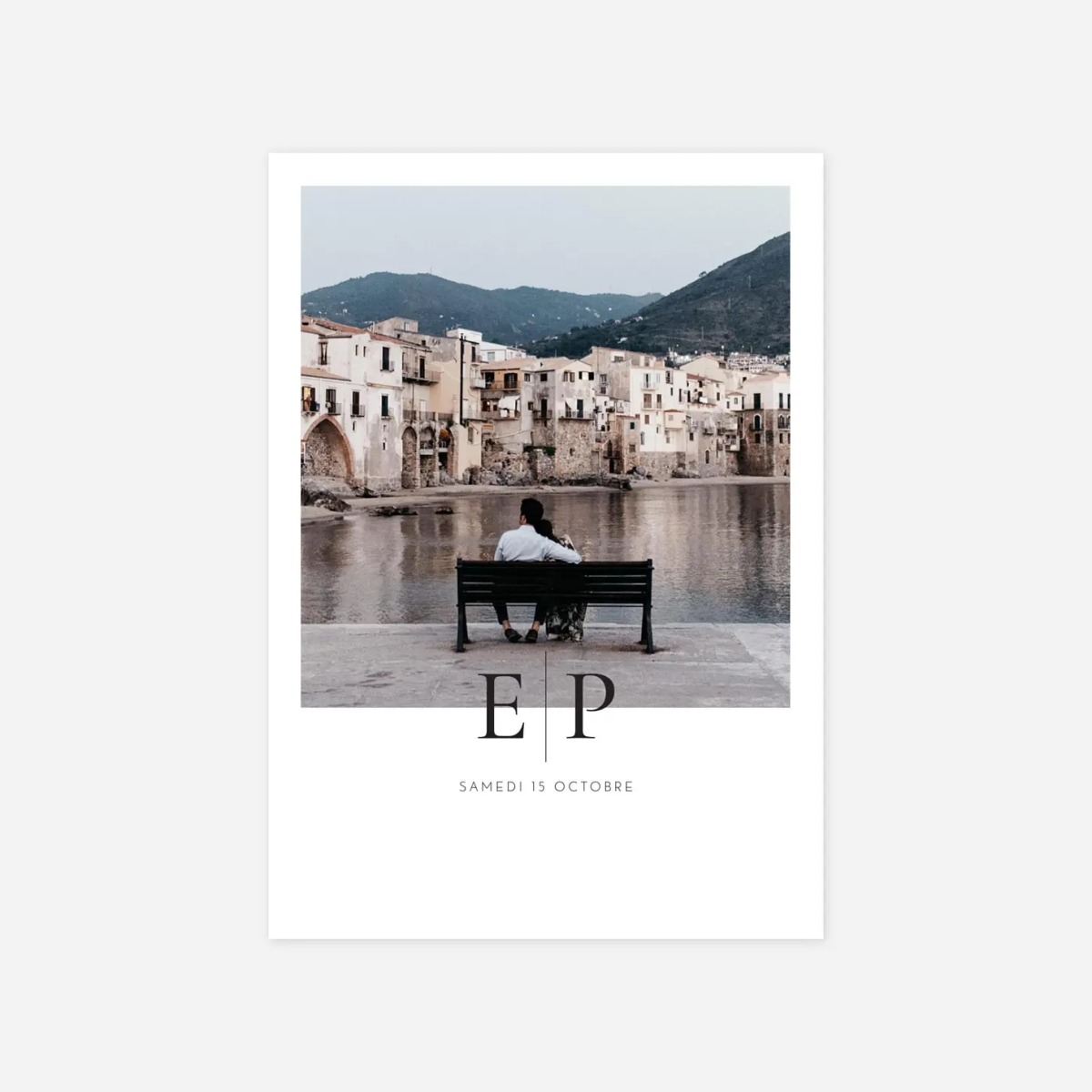 Faire-part mariage Grand écran