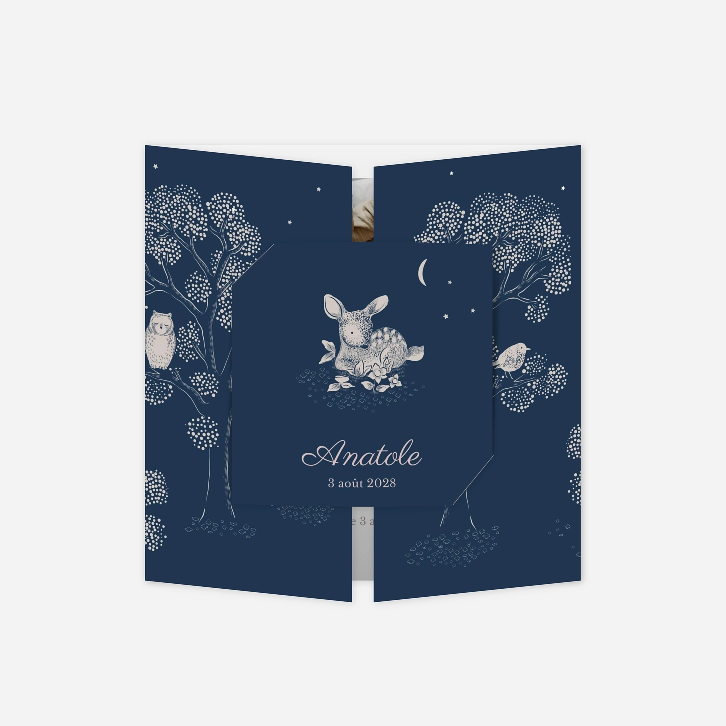 Faire-part naissance Histoire du soir