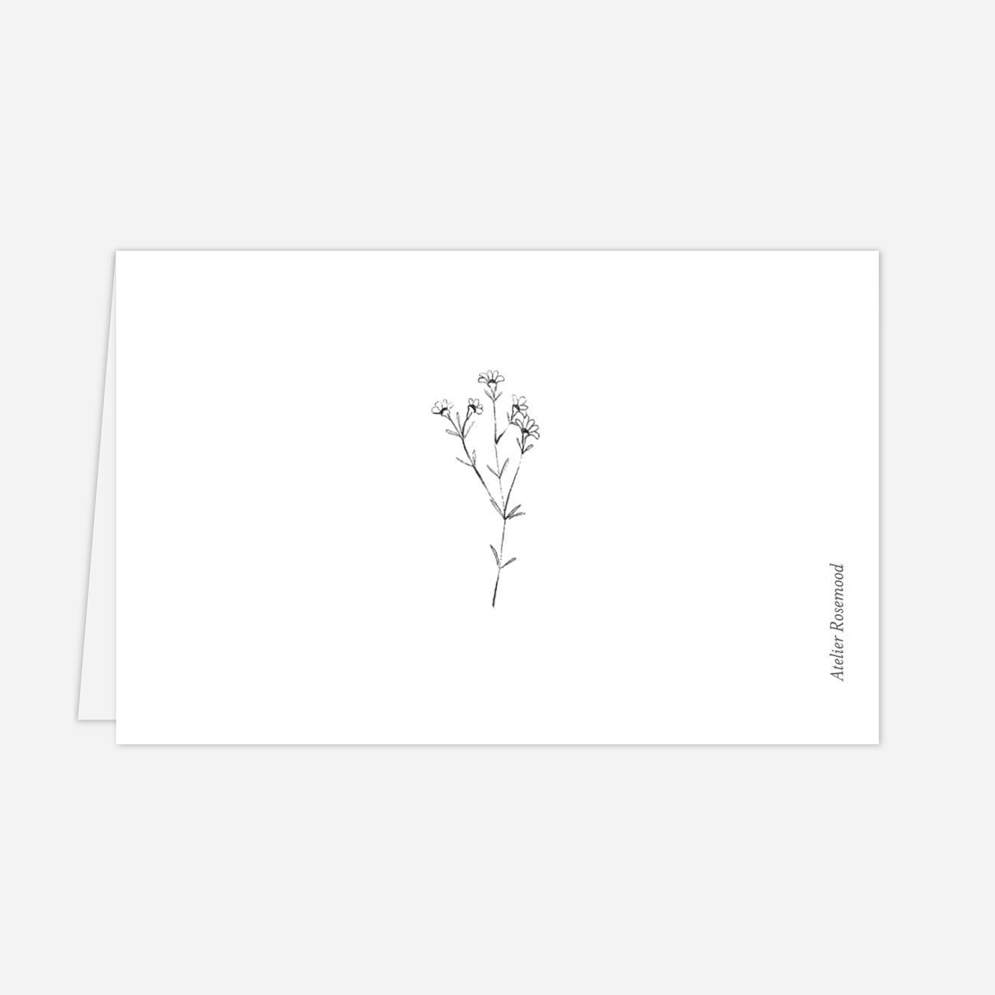 Marque-place mariage Herbier