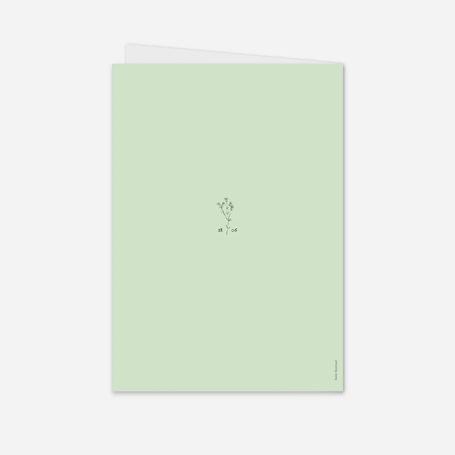 Livret de messe baptême Herbier