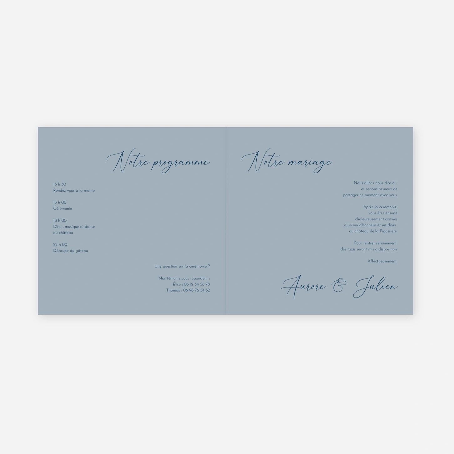 Faire-part mariage Initiale Précieuse