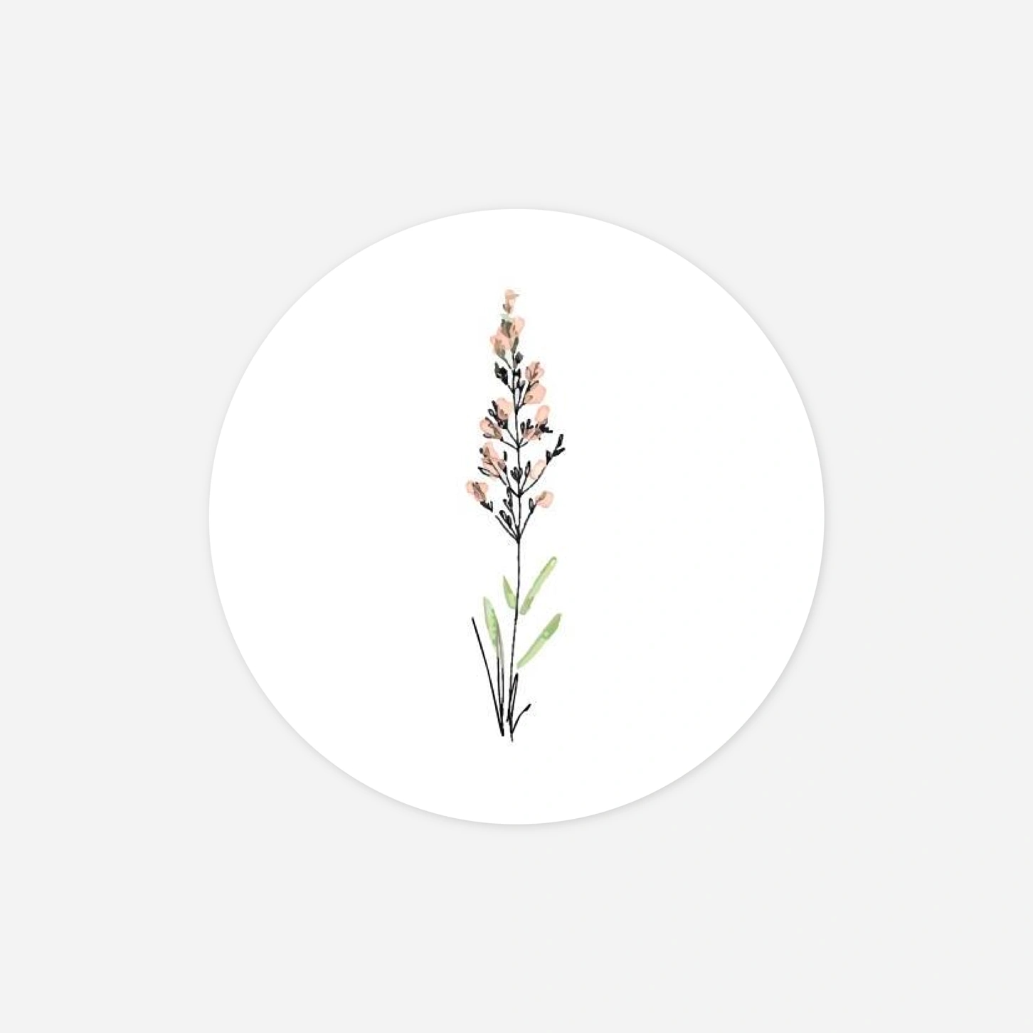 Stickers naissance Instant champêtre