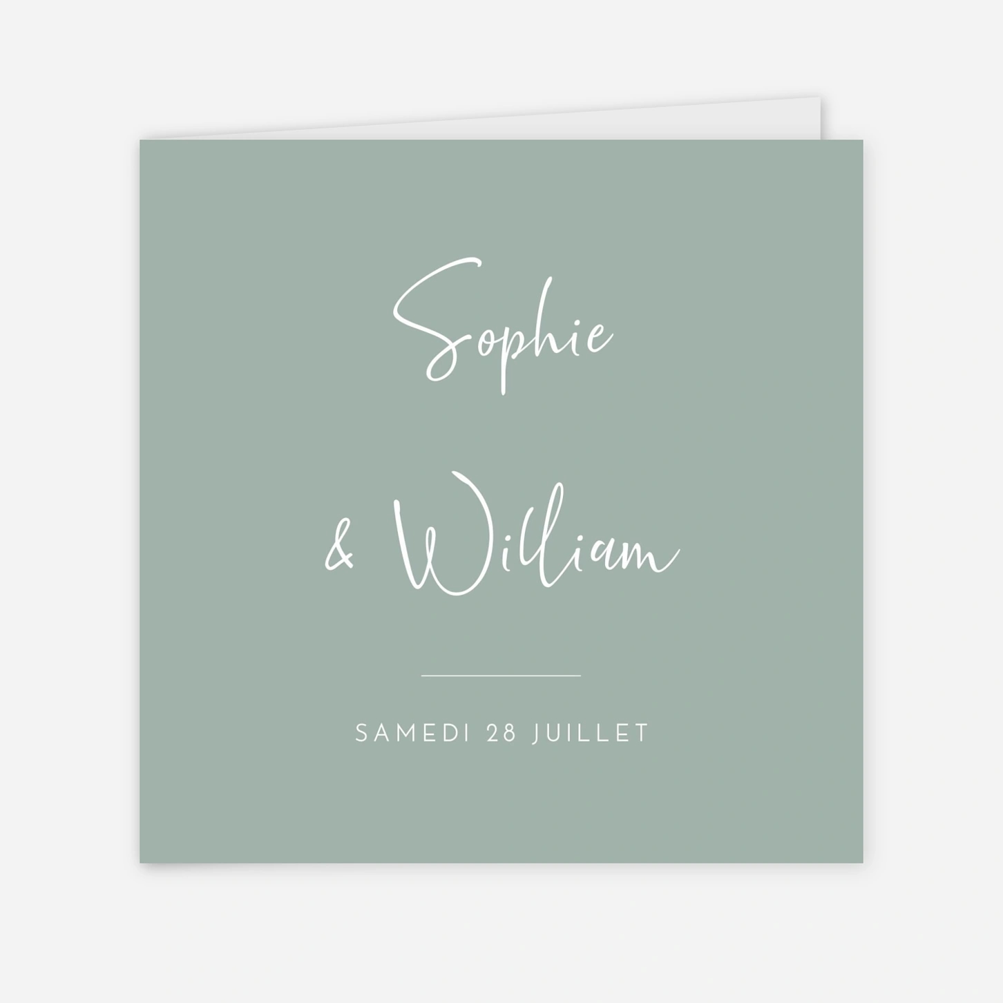 Faire-part mariage Intemporel