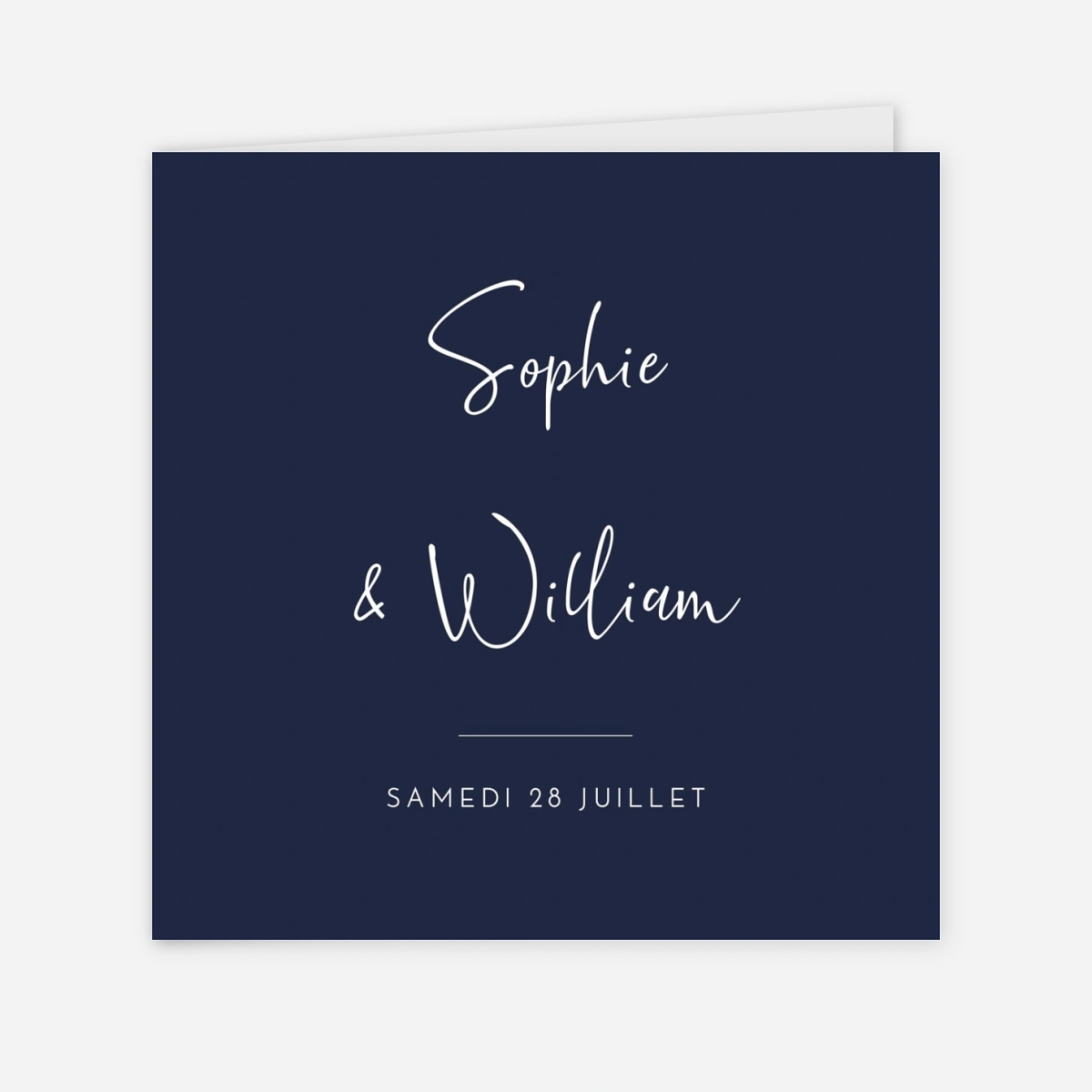 Faire-part mariage Intemporel